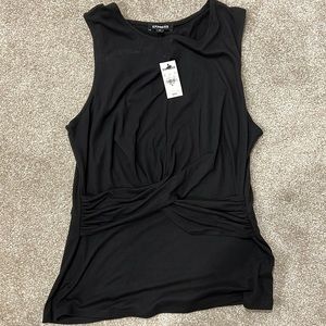 Brand new Express black tank size M